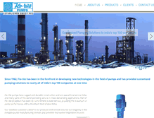 Tablet Screenshot of flo-ritepumps.com